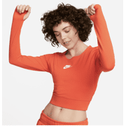 Nike -  Long-Sleeve Dance Crop Top Dames